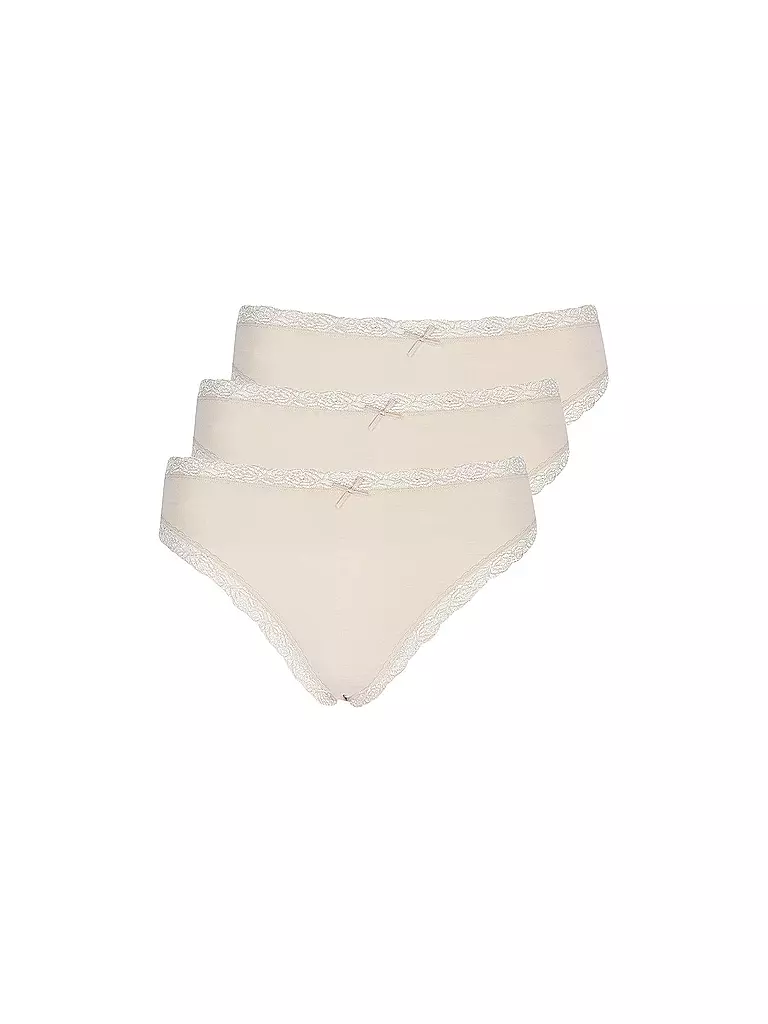 NINA VON C | Confezione da 3 jazzpants | Beige