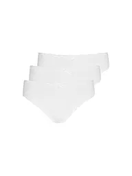NINA VON C | Jazzpants confezione da 3 tinto rosso | Bianco