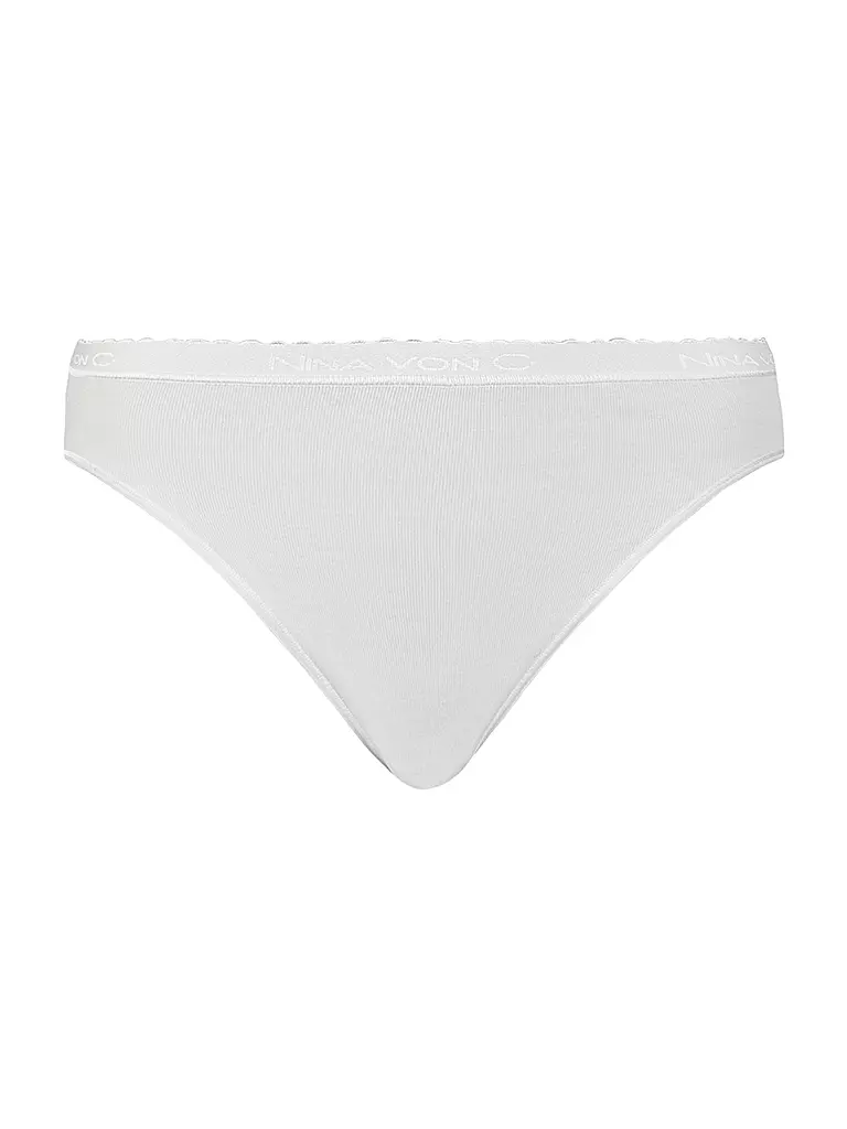 NINA VON C | Jazzpants Fine Cotton Bianco | Bianco