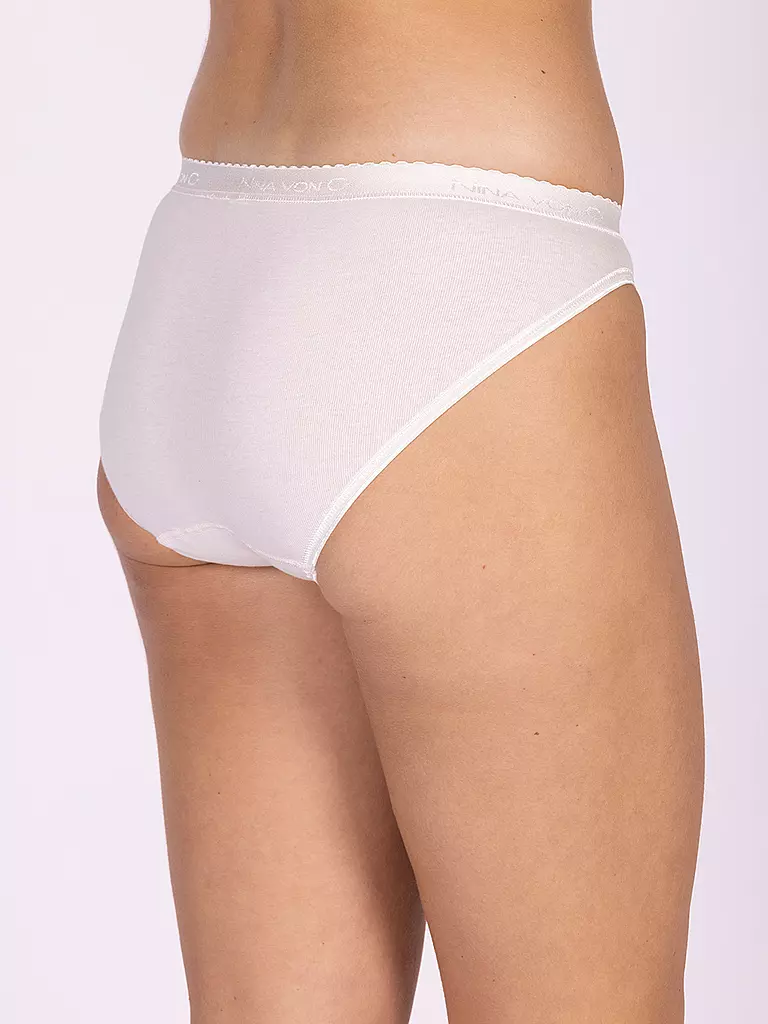 NINA VON C | Jazzpants Fine Cotton Bianco | 