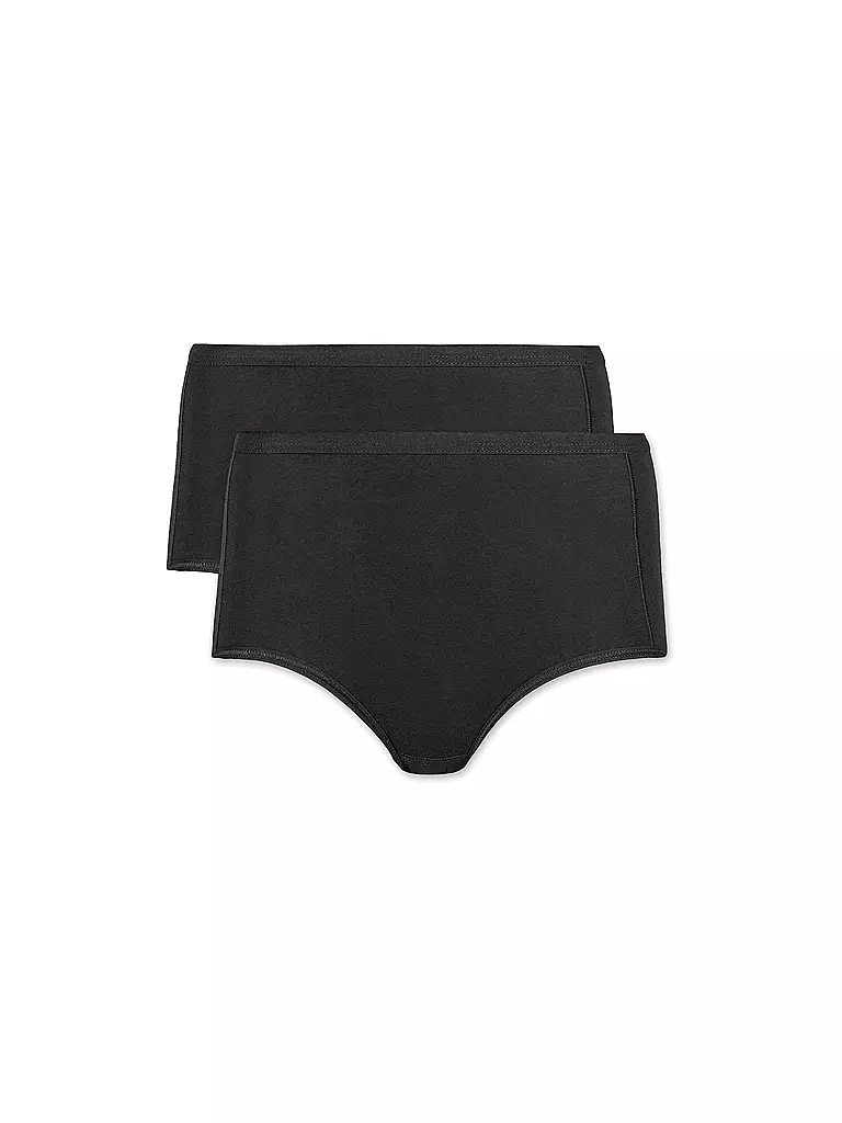 NINA VON C | Slip a vita alta, confezione da 2, nero | Nero