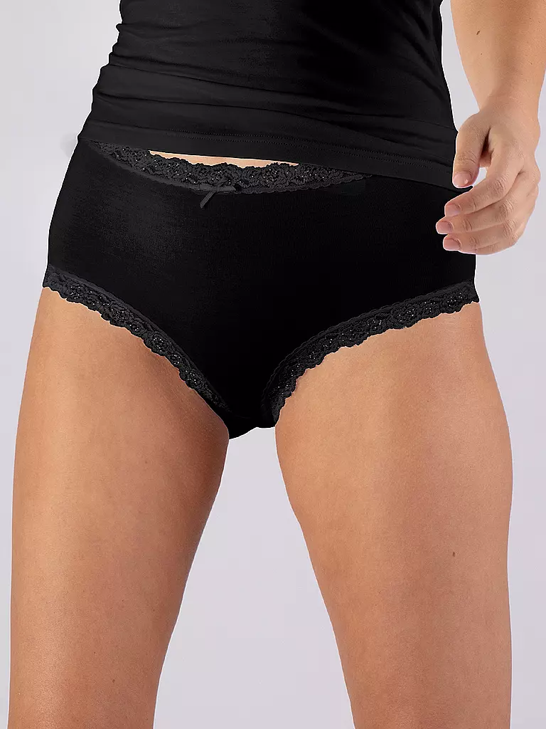NINA VON C | Slip a vita alta, confezione da 3, nero | Nero