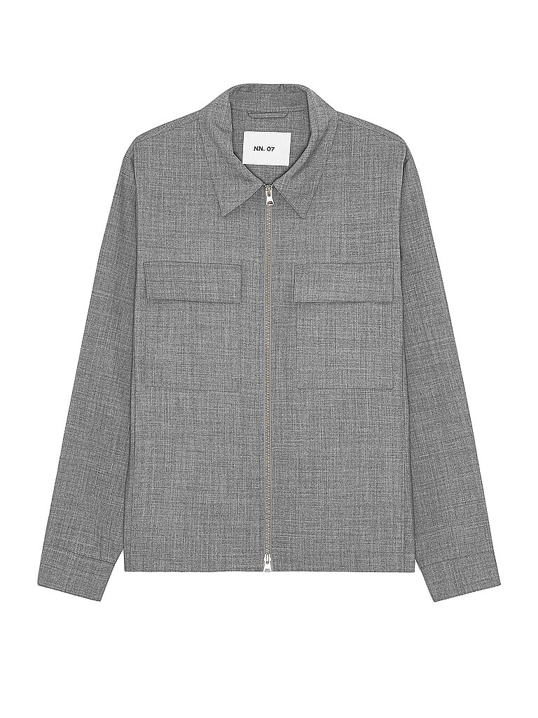 Overshirt ALBAN grigio chiaro XXL