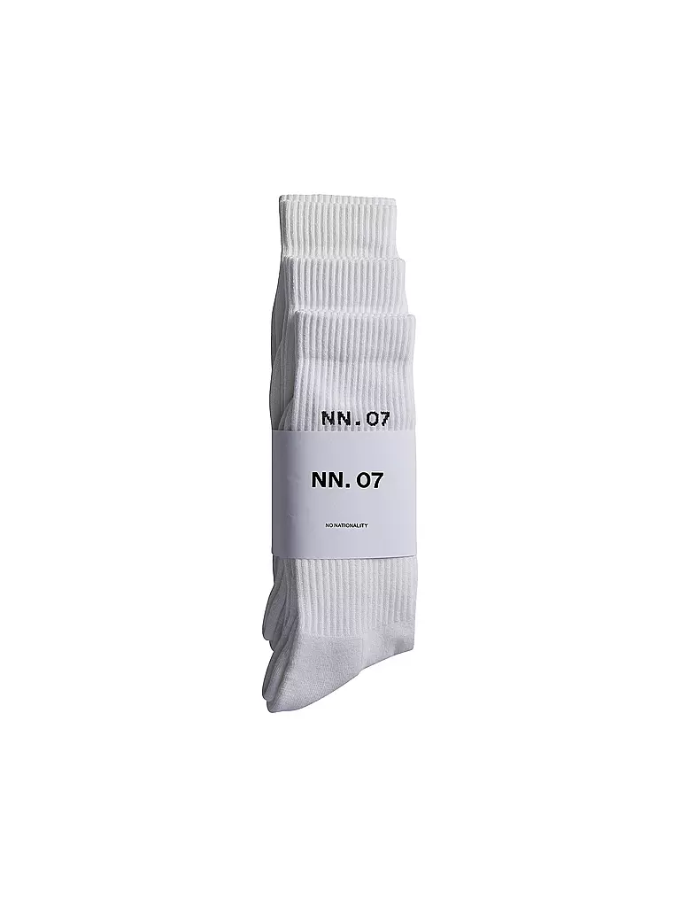 NN.07 | Calzini confezione da 3 bianco | 