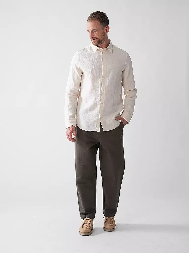 NN.07 | Camicia di lino ENZO | Crema