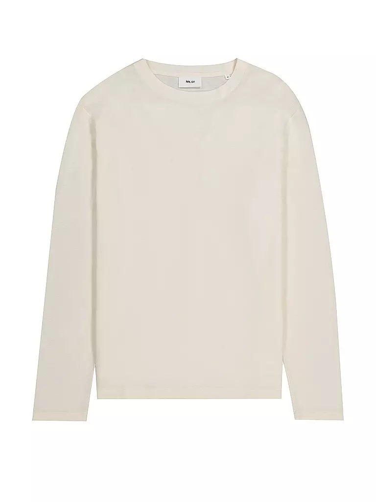 NN.07 | Langarmshirt CLIVE | Bianco