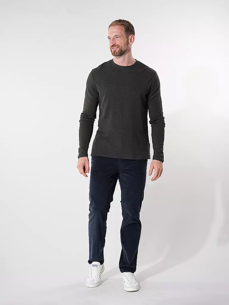 NN.07 | Langarmshirt CLIVE | Oliva