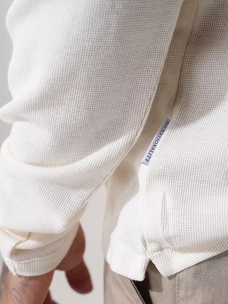 NN.07 | Langarmshirt CLIVE | Bianco