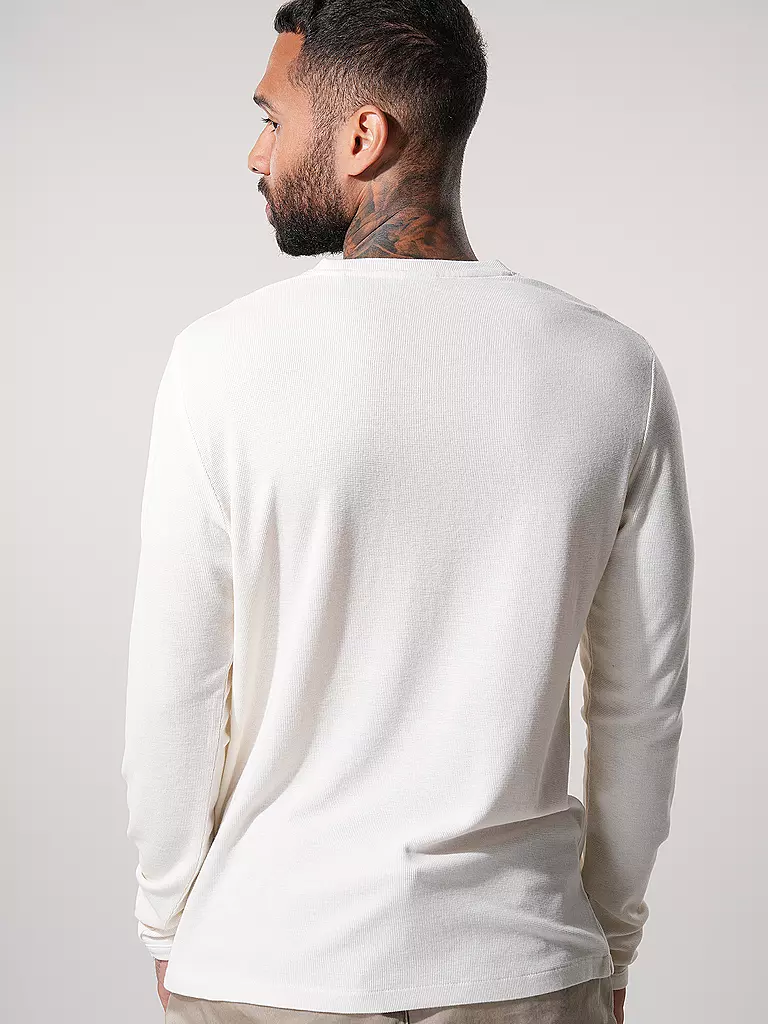 NN.07 | Langarmshirt CLIVE | Bianco