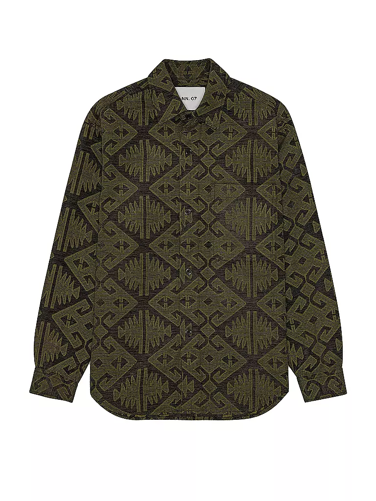 NN.07 | Overshirt ADWIN 5579 | Verde scuro