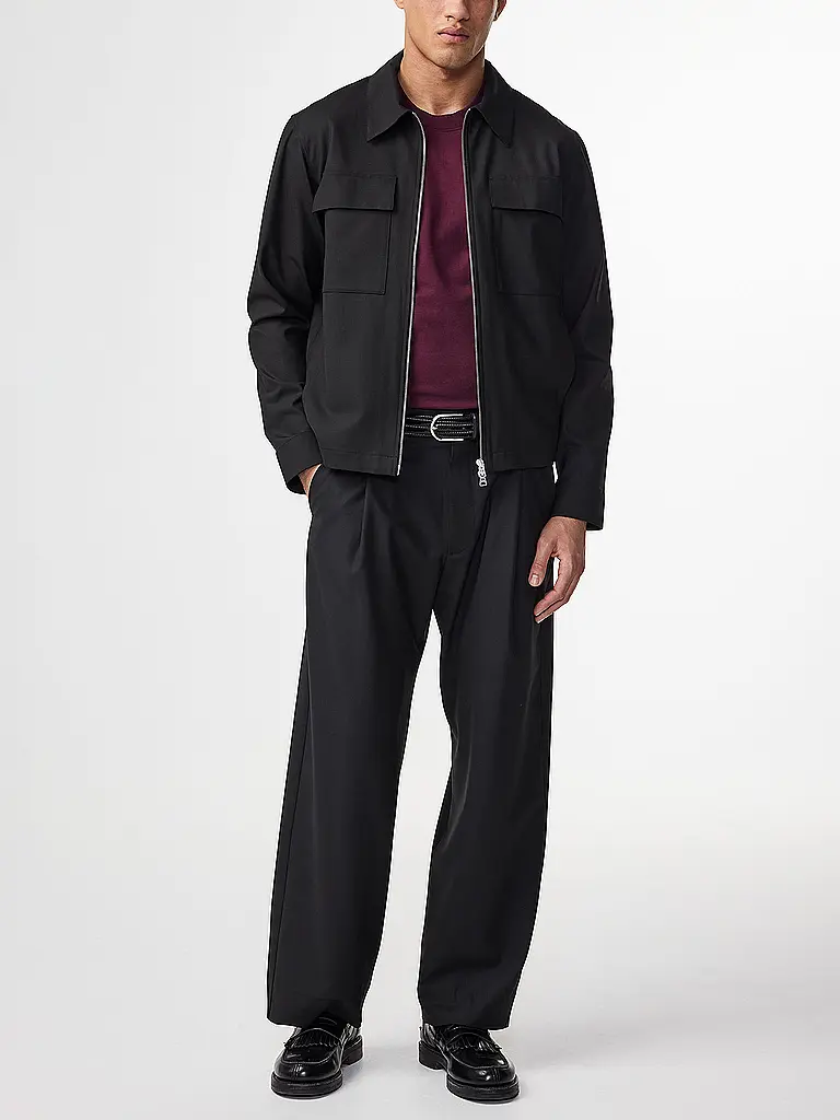 NN.07 | Overshirt ALBAN 1088 | Nero