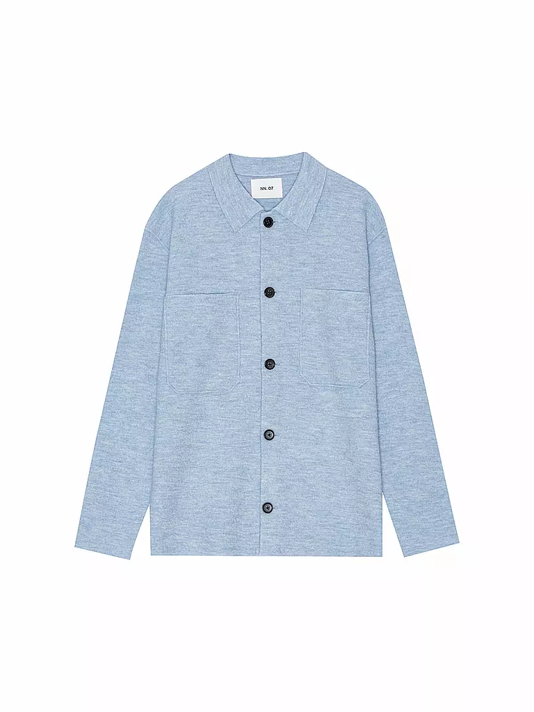 NN.07 | Overshirt JONAS | Blu chiaro