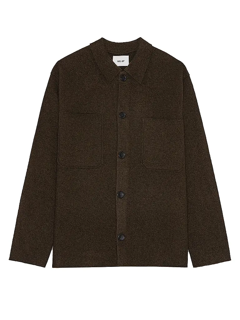 NN.07 | Overshirt JONAS | Marrone