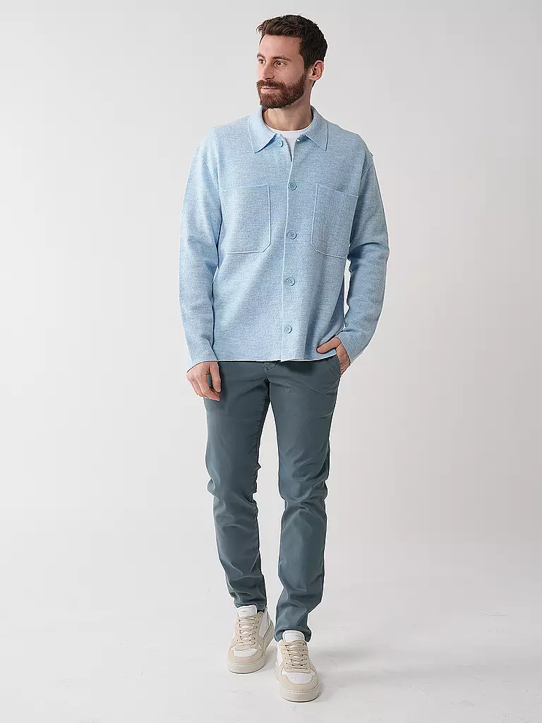 NN.07 | Overshirt JONAS | Blu chiaro