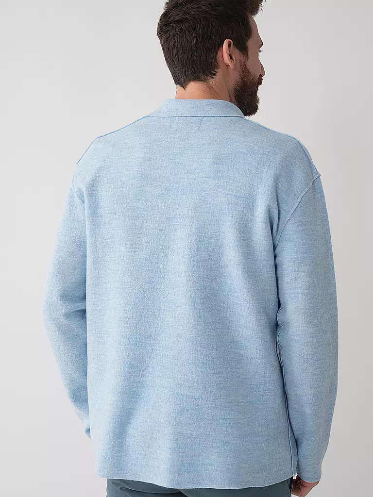 NN.07 | Overshirt JONAS | Blu chiaro