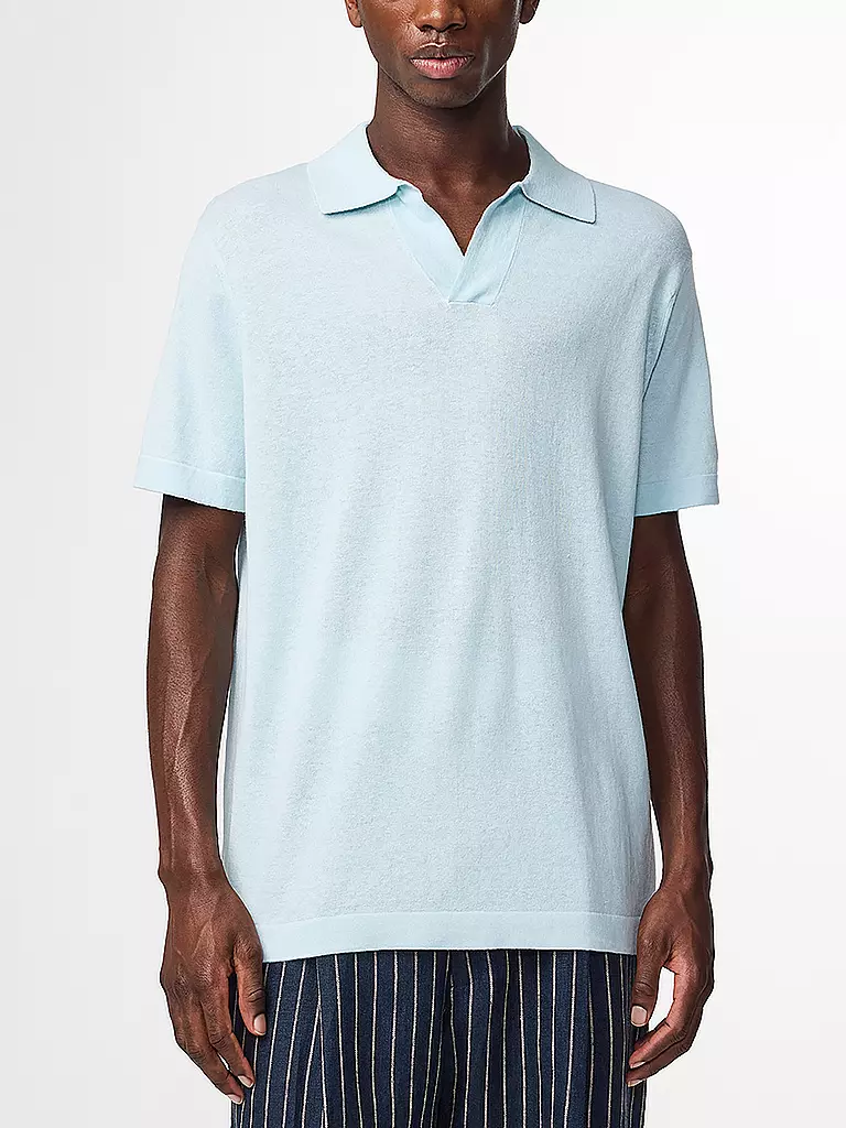 NN.07 | Poloshirt RYAN | Blu chiaro