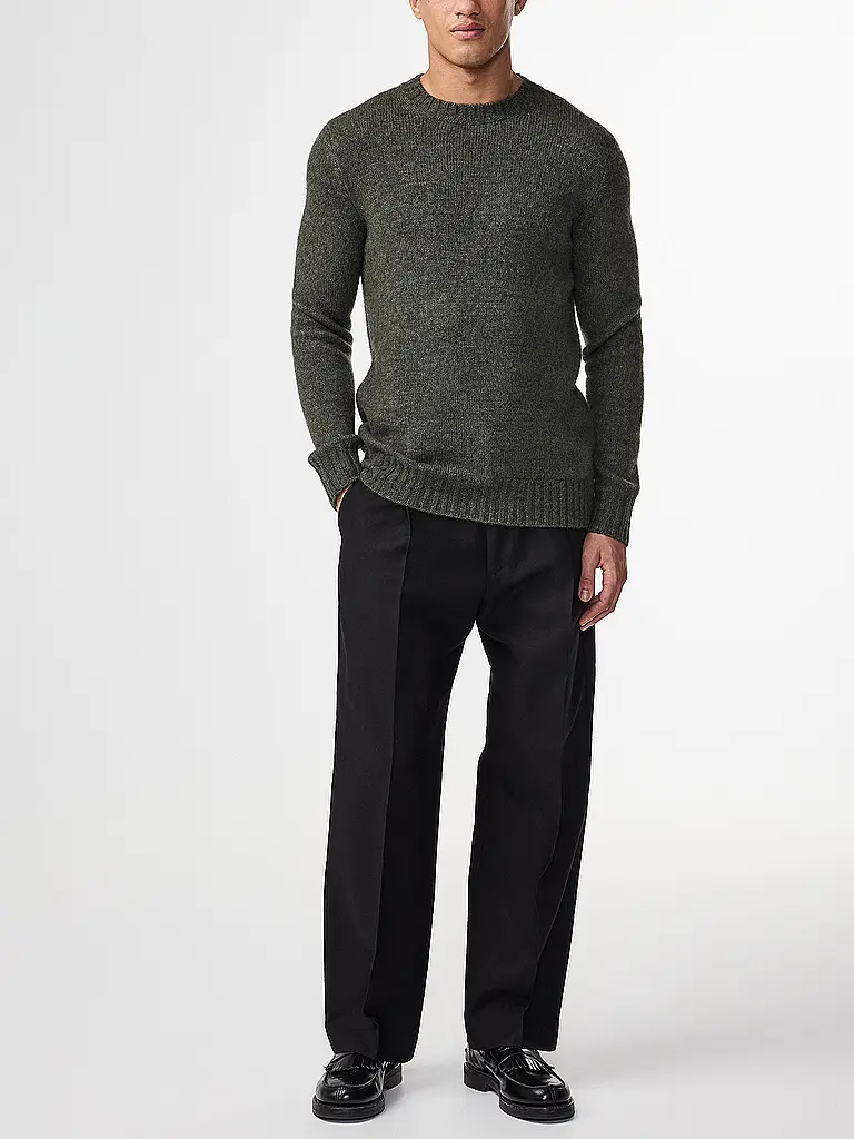 NN.07 | Pullover LEE 6598 | Verde scuro