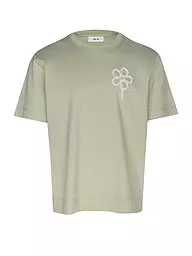 NN.07 | T-Shirt PEDRO EMB | Verde chiaro