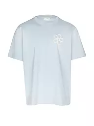 NN.07 | T-Shirt PEDRO EMB | Blu chiaro