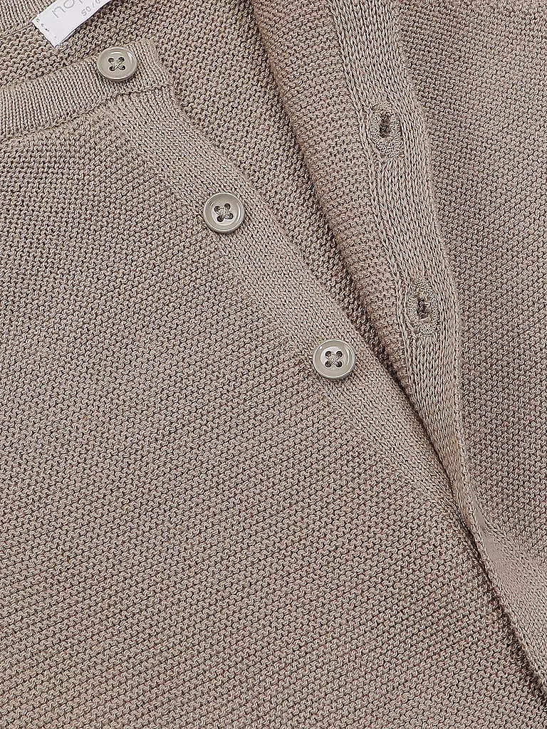 NOPPIES | Cardigan in maglia NAGA per neonato | Marrone chiaro