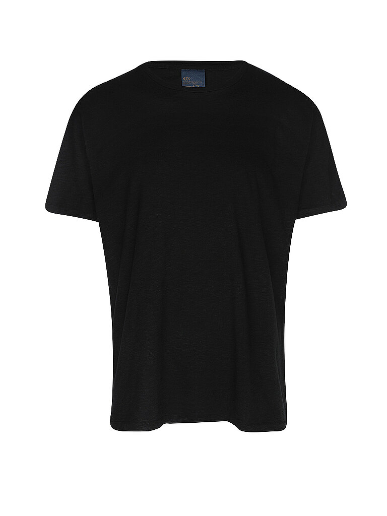 Nudie Jeans T-Shirt ROFFE nero L