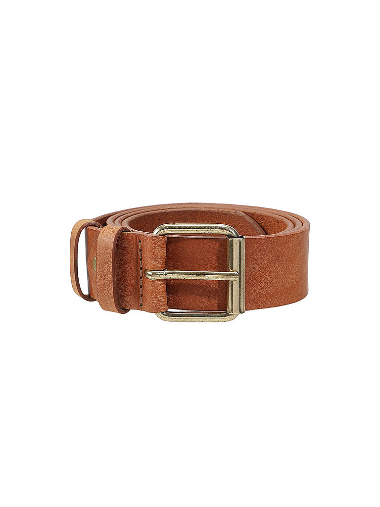 Cintura in pelle Pedersson marrone 85