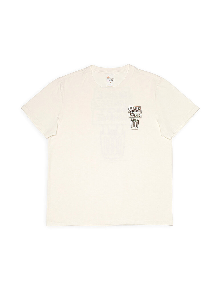 T-Shirt ROY GARBAGE bianco L