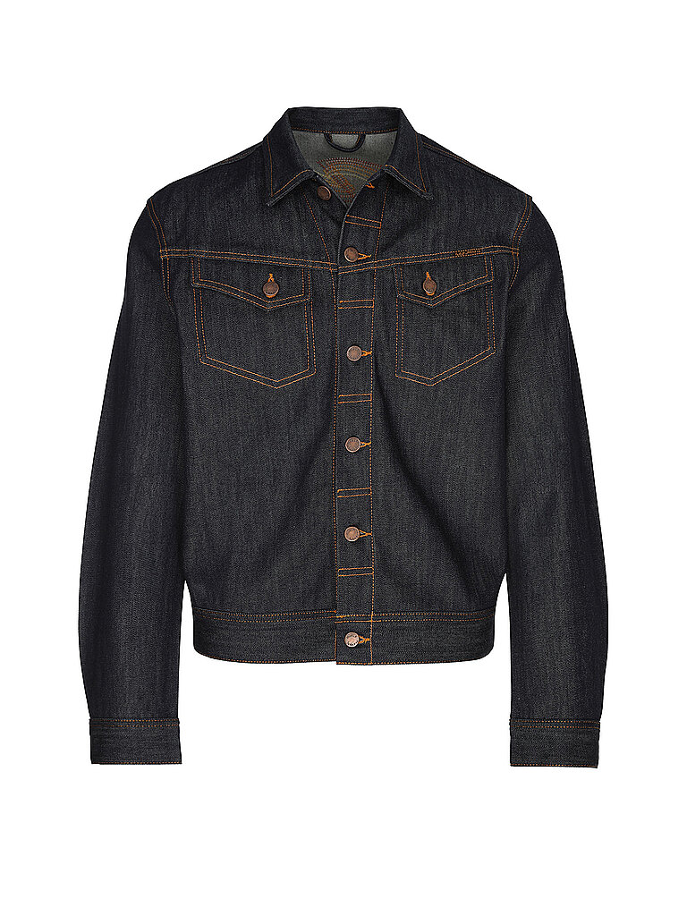Nudie Jeans Jeansjacke blu S