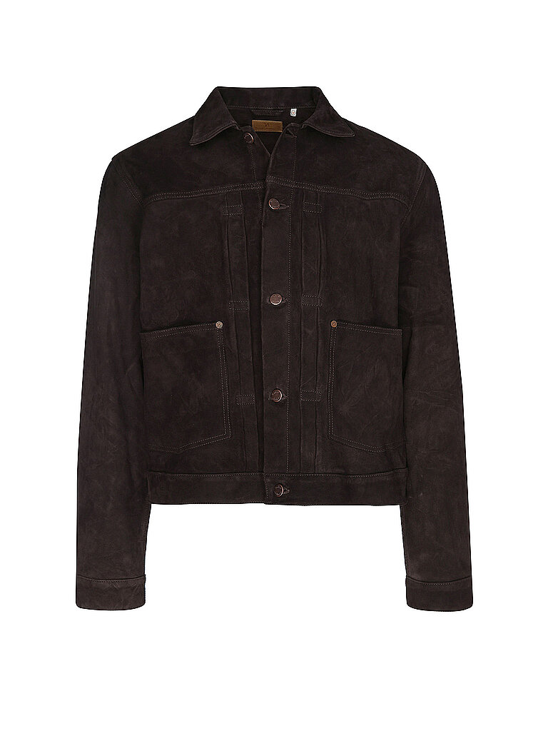 Giacca in pelle DANTE II marrone M
