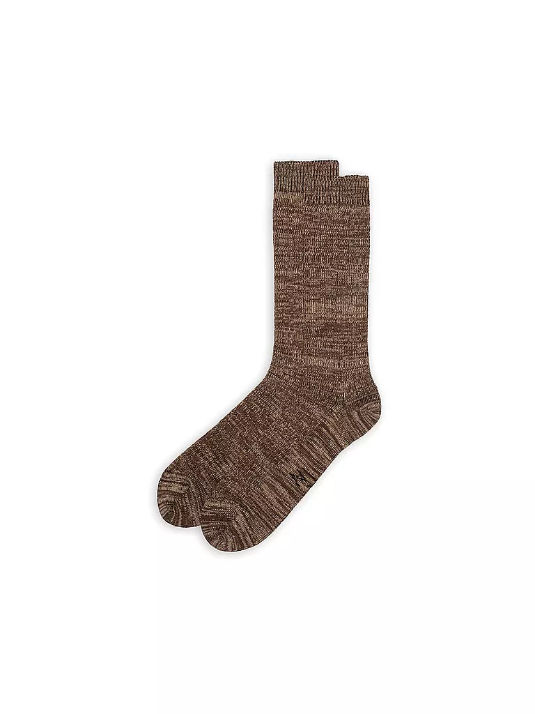 NUDIE JEANS | Calze RASMUSSON mélange marrone | Marrone
