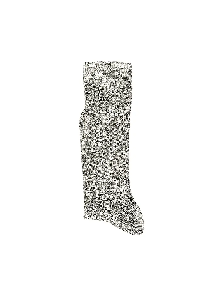 NUDIE JEANS | Calzini RASMUSSON verde / beige | Grigio chiaro