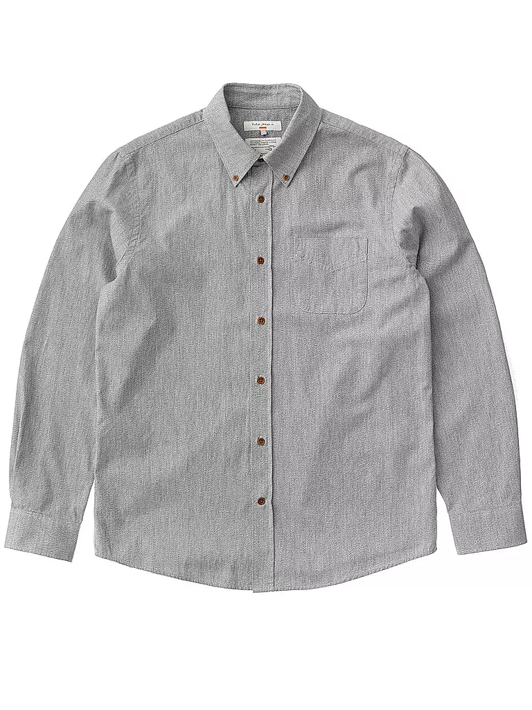 NUDIE JEANS | Camicia Slim Fit JOHN | Grigio