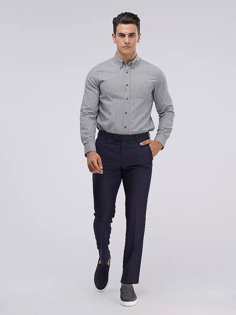 NUDIE JEANS | Camicia Slim Fit JOHN | Grigio