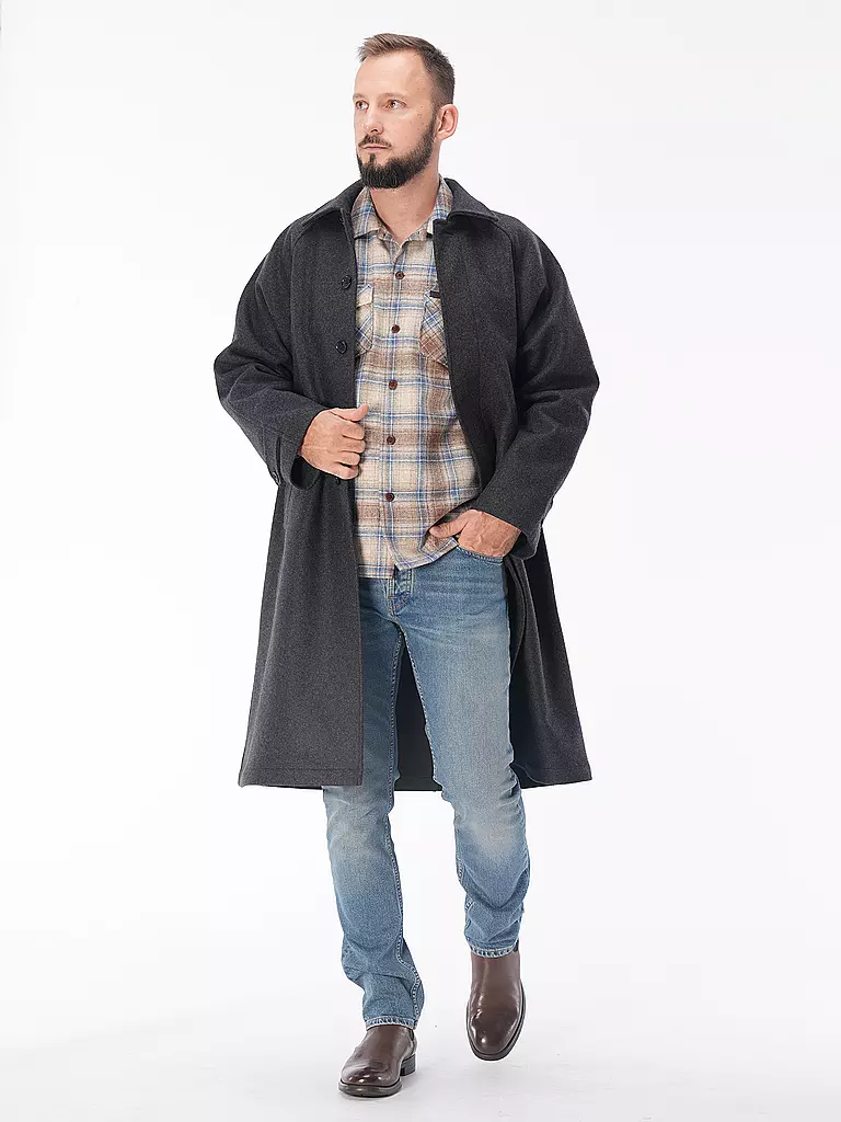 NUDIE JEANS | Cappotto di lana CORRY | Grigio
