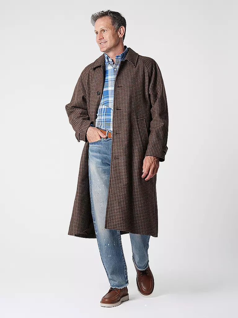 NUDIE JEANS | Cappotto di lana WILL | Marrone