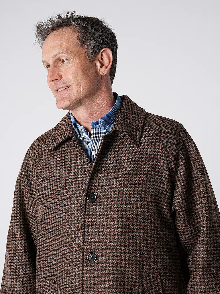 NUDIE JEANS | Cappotto di lana WILL | Marrone