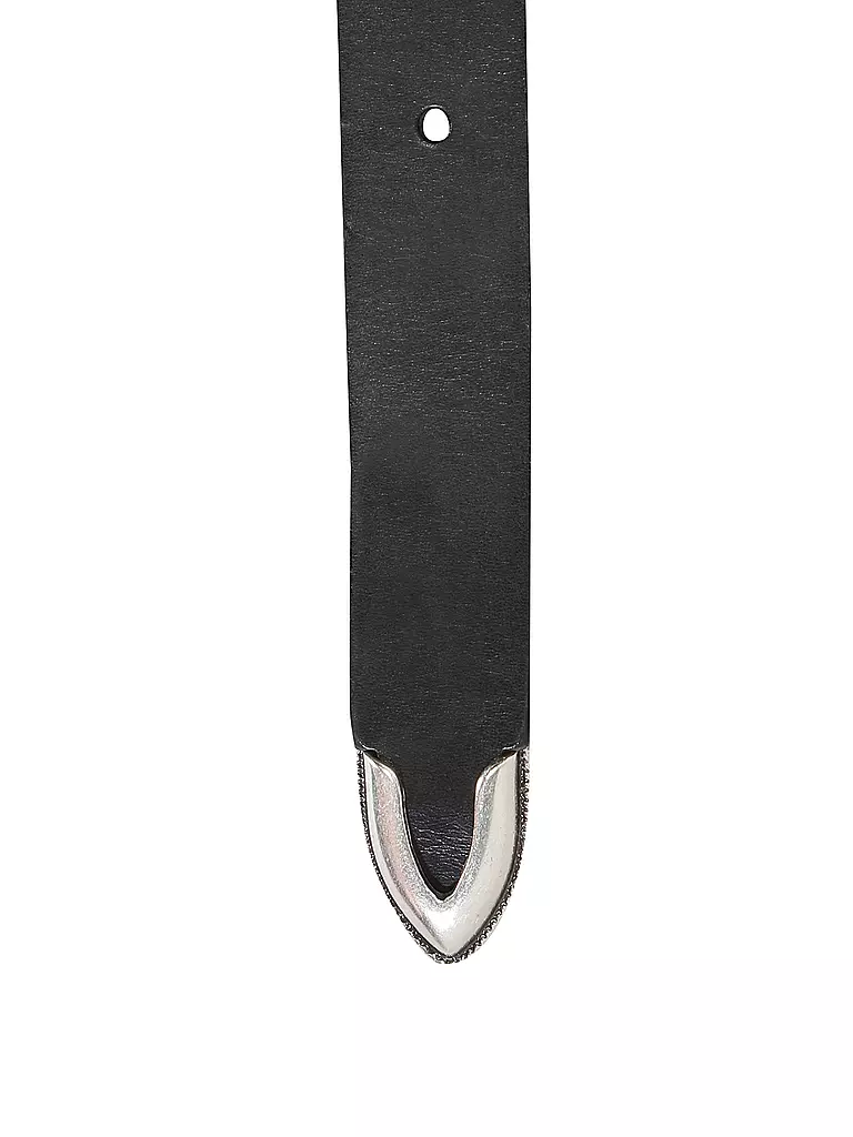 NUDIE JEANS | Cintura in pelle WESTERN SILVER BELT |