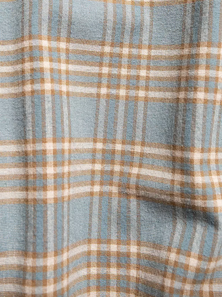 NUDIE JEANS | Flanellhemd FILIP PRARIE | Blu chiaro