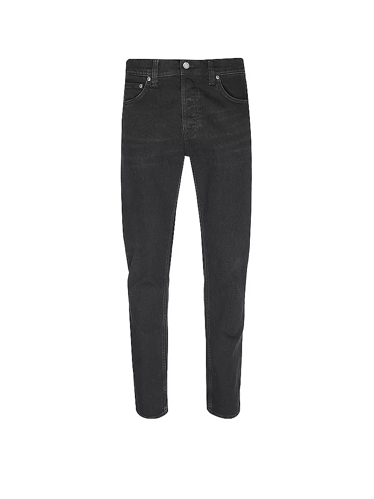 NUDIE JEANS | Jeans Regular Fit SOLID OLLIE BLACK STEEL | Nero