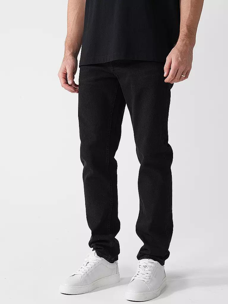NUDIE JEANS | Jeans Regular Fit SOLID OLLIE BLACK STEEL |