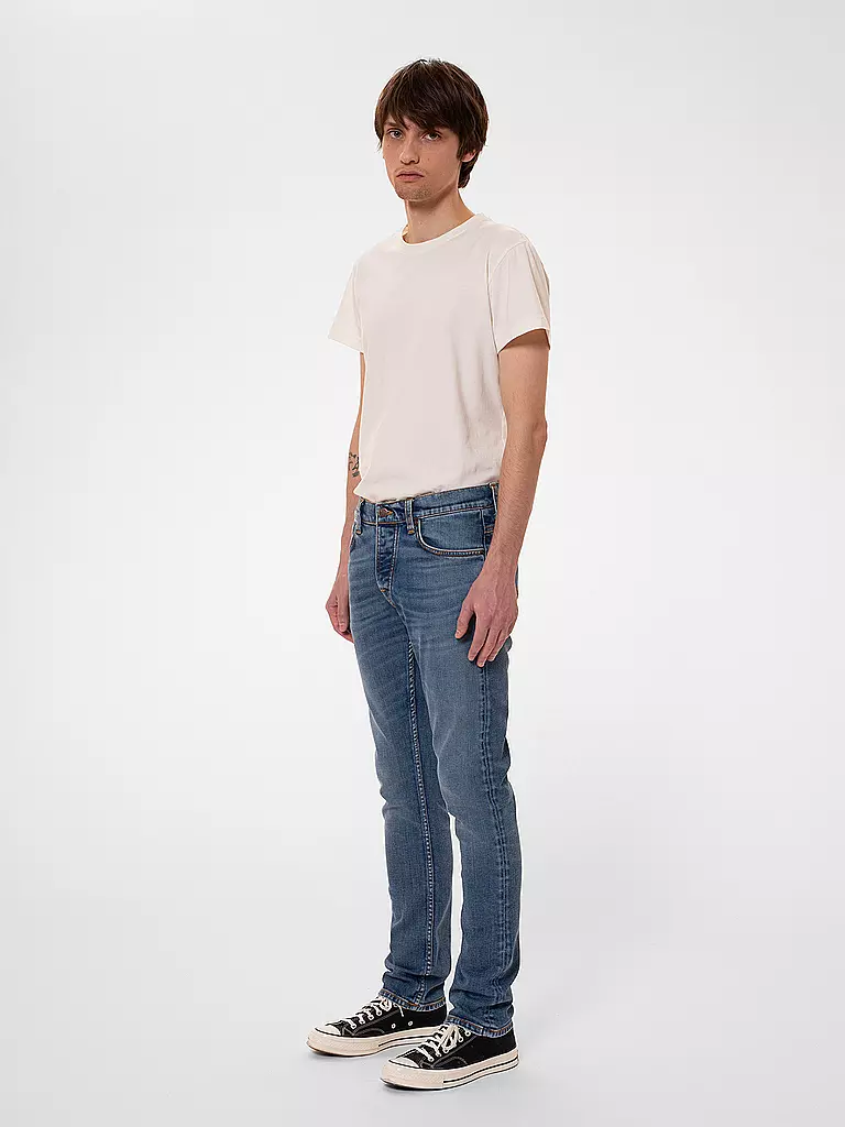 NUDIE JEANS | Jeans Slim Fit GRIM TIM  | Blu