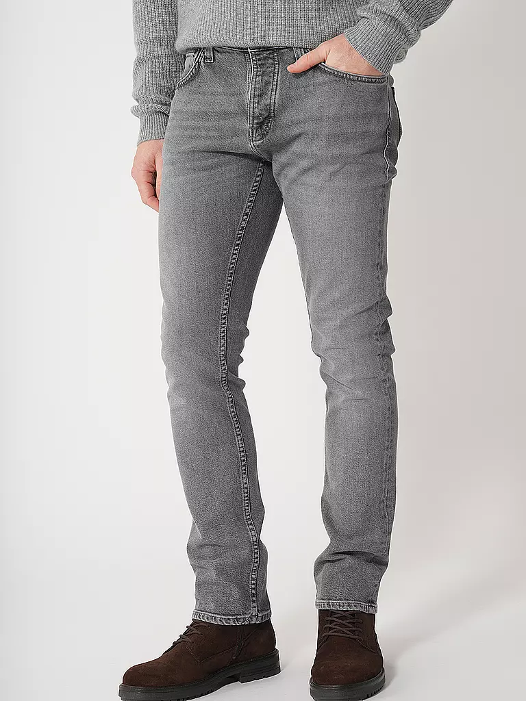 NUDIE JEANS | Jeans Slim Fit GRIM TIM GREY DAY | Grigio