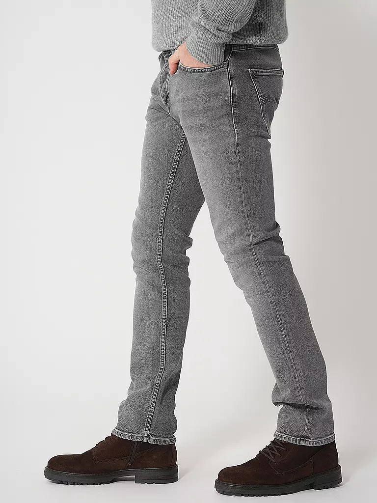 NUDIE JEANS | Jeans Slim Fit GRIM TIM GREY DAY | Grigio
