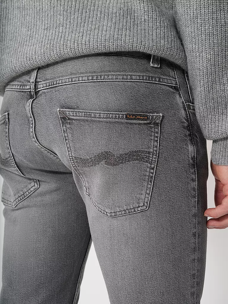 NUDIE JEANS | Jeans Slim Fit GRIM TIM GREY DAY | Grigio