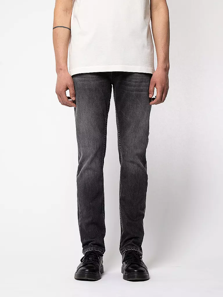 NUDIE JEANS | Jeans Slim Fit Lean Dean | Nero