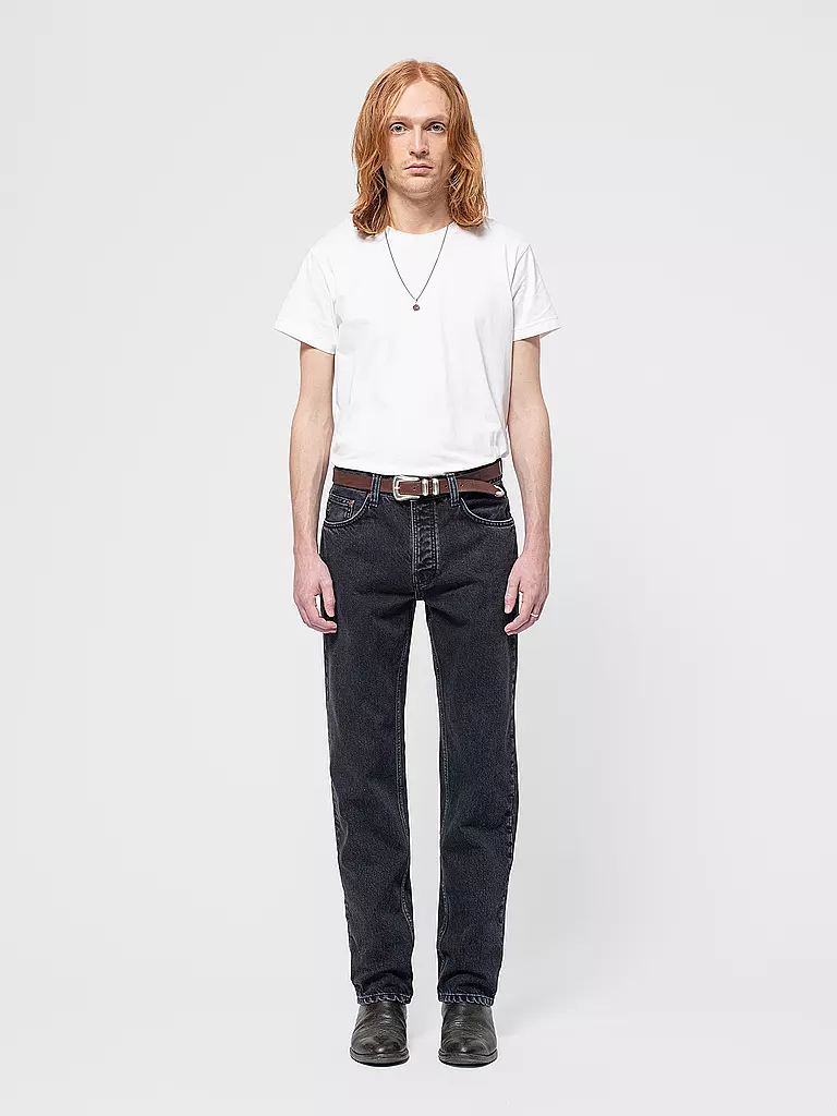 NUDIE JEANS | Jeans Straight Fit RAD RUFUS | Nero