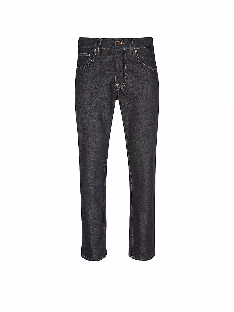 NUDIE JEANS | Jeans Straight Fit SOLID OLLIE | Nero