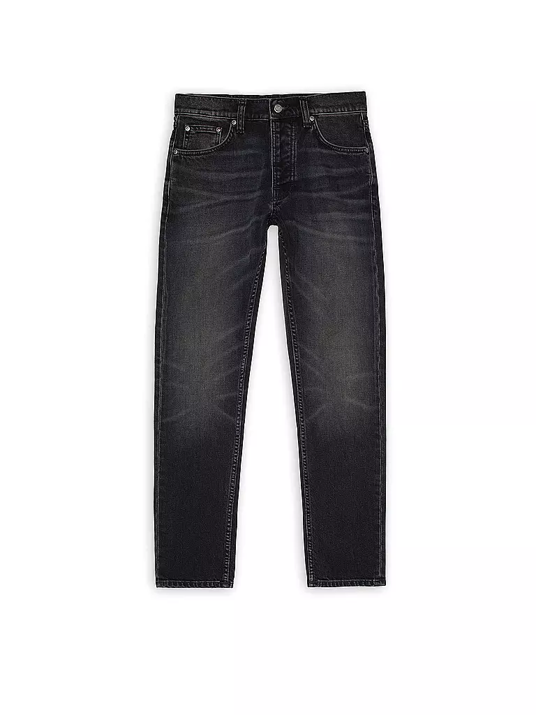 NUDIE JEANS | Jeans Straight Fit SOLID OLLIE | Nero
