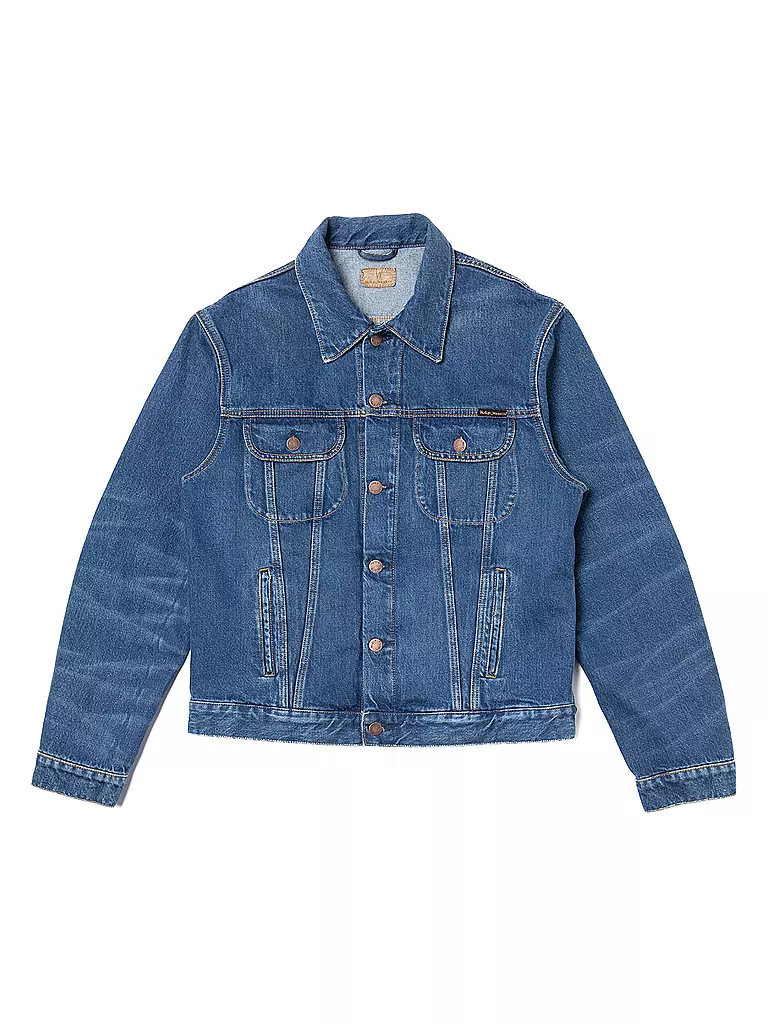 NUDIE JEANS | Jeansjacke DANNY GREASE | Blu
