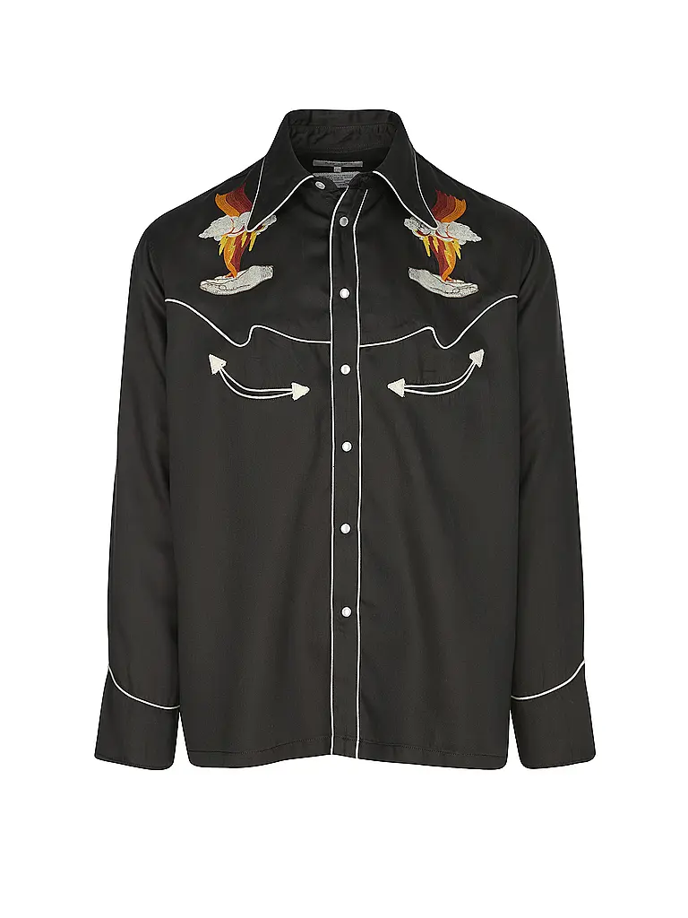 NUDIE JEANS | Nome prodotto: Camicia GONZO WESTERN | Nero